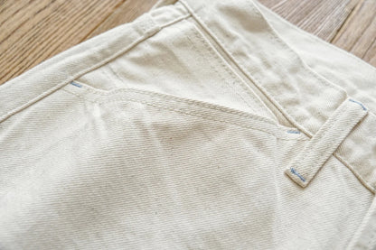 Herren Jeans aus Selvedge Denim mit hohem Bund und regulärer Passform