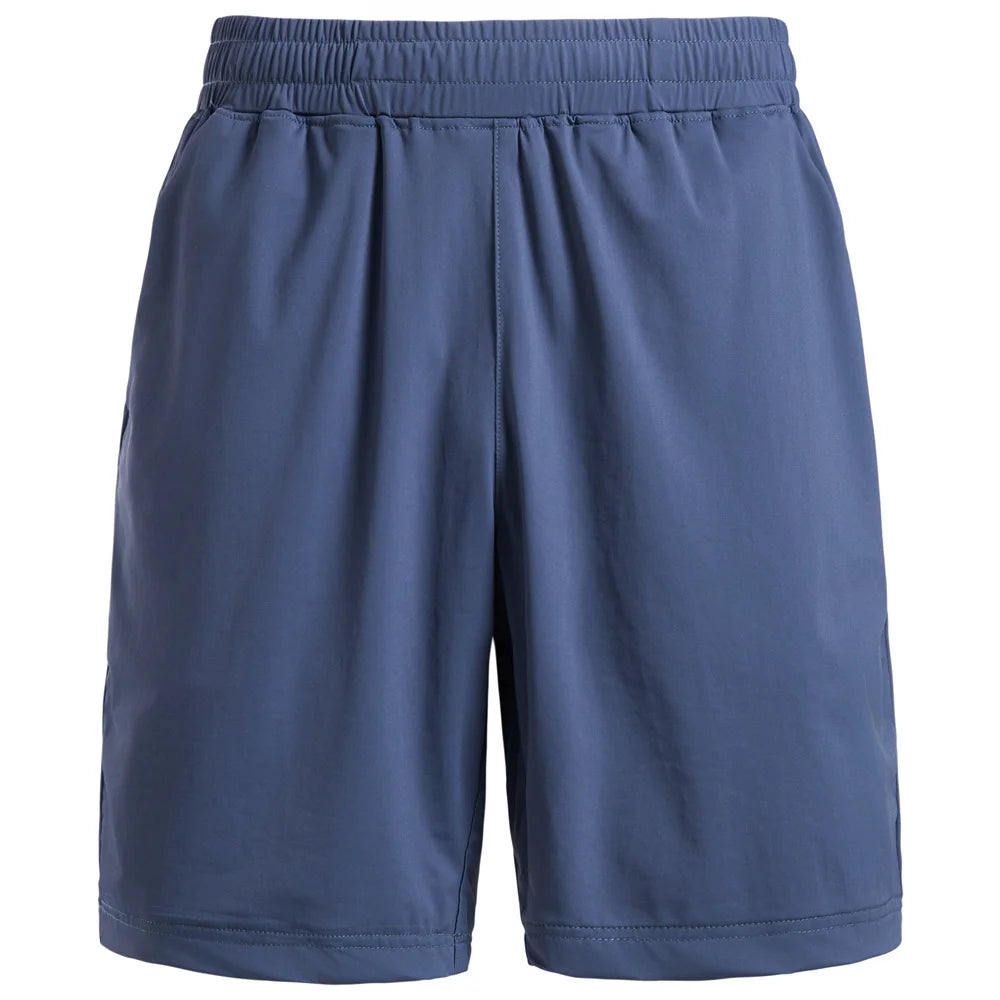 Herren-Urlaubsshorts in Blau mit elastischem Bauchbund und Seitennähten