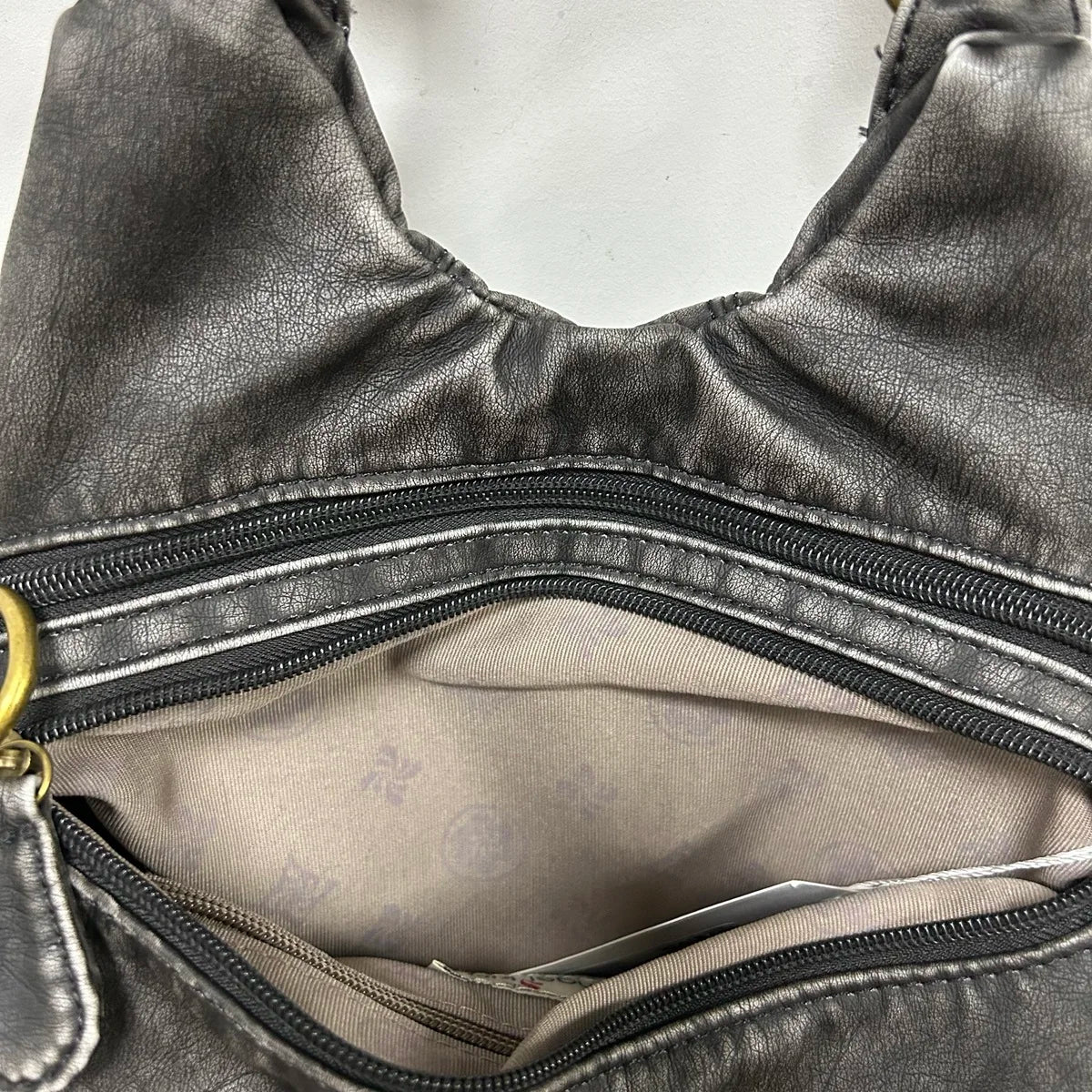 Damen-Handtasche Soft Tote Alltagstasche aus weichem Material mit Mehrfachfächern und viel Stauraum
