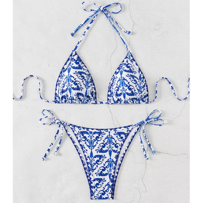 Sexy Bikini-Set für Damen mit Push-up-Effekt – ideal für Strand und Pool
