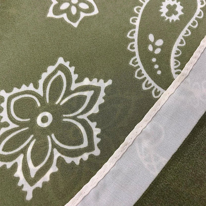 Damen Seidenschal 70cm quadratisch Frühling Halstuch Krawatte Hijab Haarband Bandana