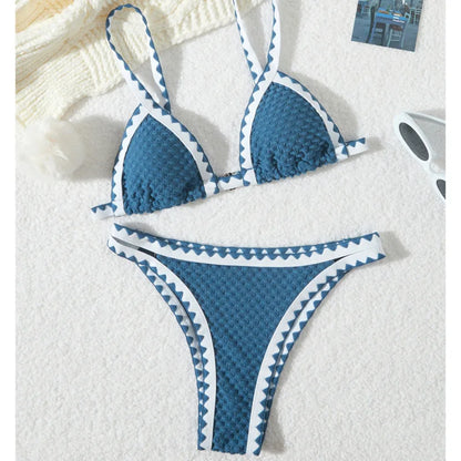 Sexy Bikini-Set in Pink mit Push-up-Effekt – Perfekt für Strand und Pool