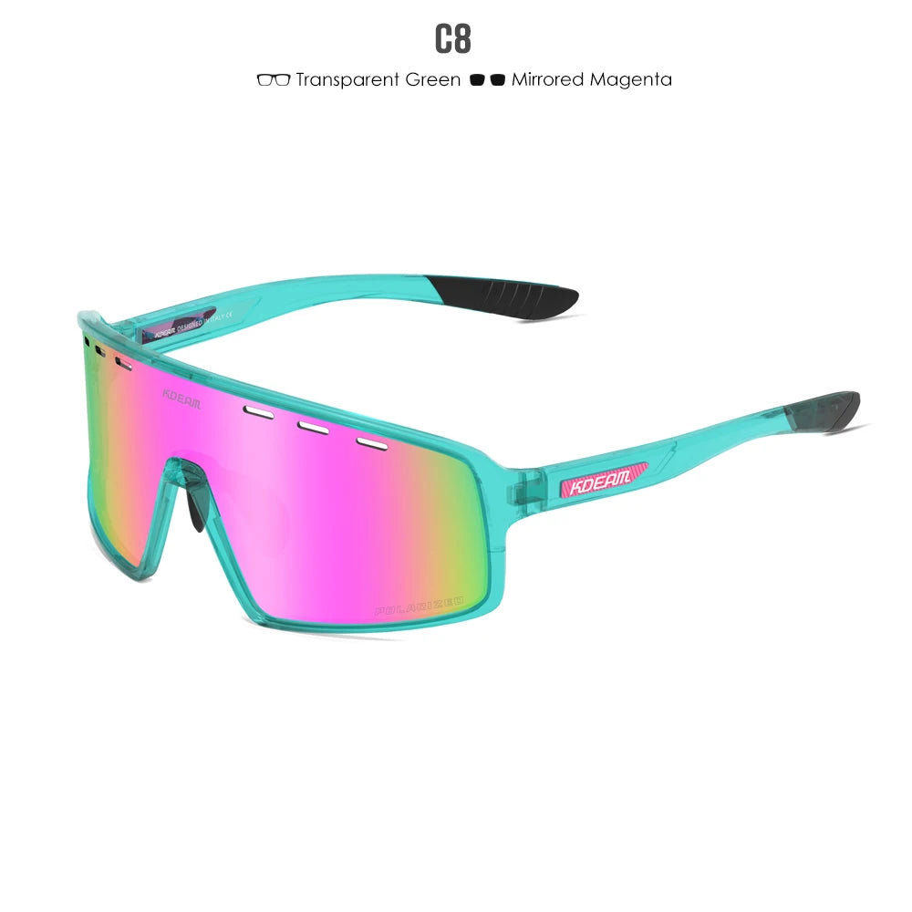 Sonnenbrille Sport TR90 polarisiert Belüftungslöcher fortschrittlich Herren