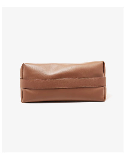 Damen Tote Tasche aus Split-Leder mit großem Fassungsvermögen Crossbody