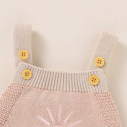 Baby Overall mit Sonnenblumen-Muster für Mädchen im Koreanischen Stil