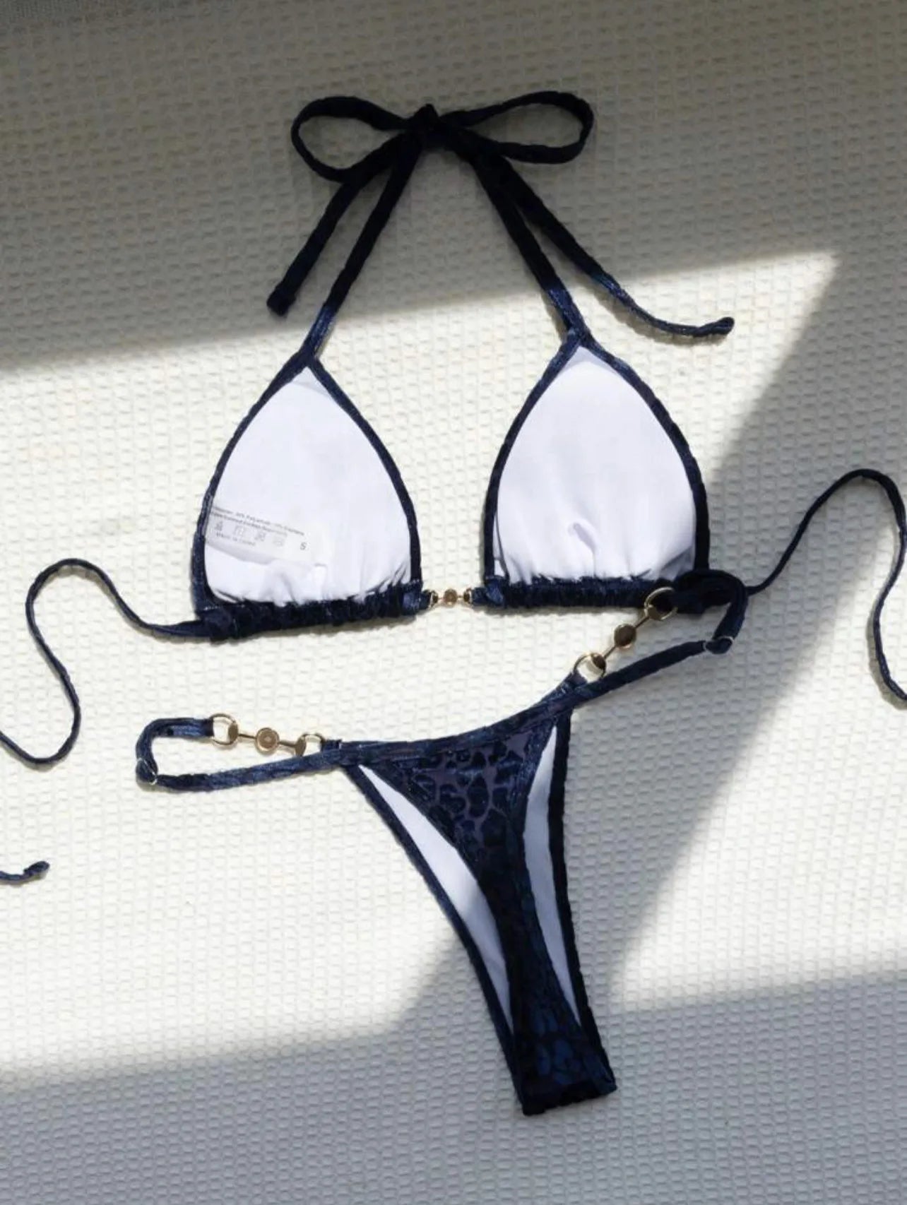 Blumiger, sexy Bikini-Set für Damen – ideal für Strand und Pool