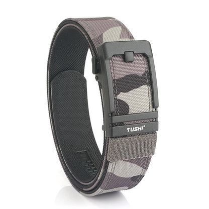 Unisex-Taktischer Gürtel aus 1100D Nylon mit Metall-Schnalle, Ideal für Airsoft-Pistolen