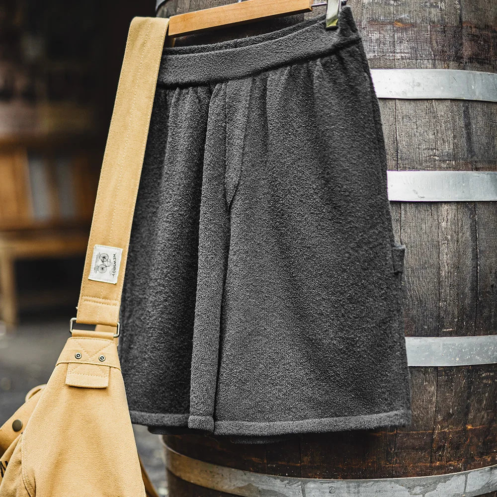 Herren Shorts im lässigen Stil mit elastischem Bund und Taschen