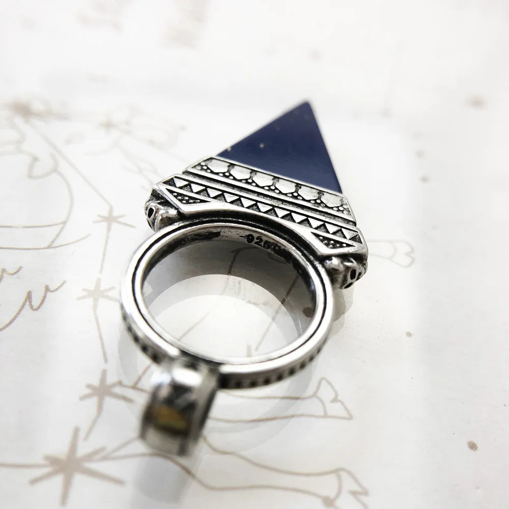 Damen-Charm-Anhänger Amulett magisch Natur Glück aus Sterlingsilber