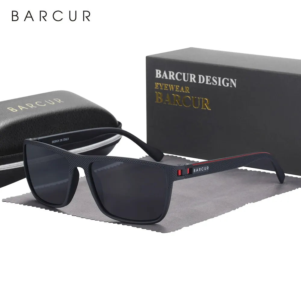 Sonnenbrille TR90 Sport polarisiert leicht UV400 Herren Damen C