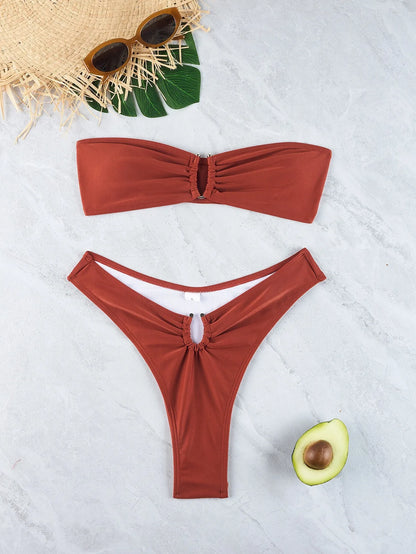 Sexy Bikini-Set für Damen mit brasilianischem Schnitt – ideal für Strand und Pool