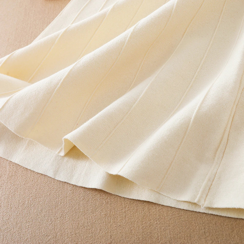 Kinder Mädchen Gestrickte Kleider 2024 Neue Warme Pullover Kleid Kinder Kleidung Langarm Casual Kleid Baby Mädchen Prinzessin Kleid