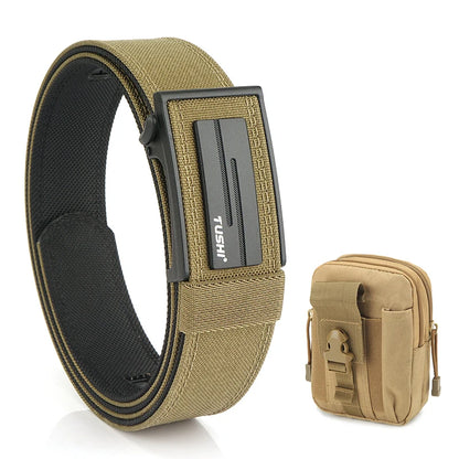 VATLY Dicker Tactical Gürtel Herren Nylon Militär Pistolen-Gürtel Arbeit