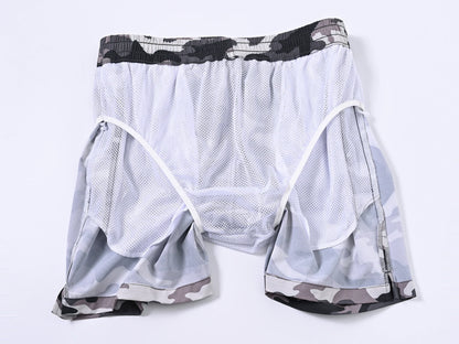 Herren-Badeshorts mit Mesh-Futter – Ideal für Strand und Sport