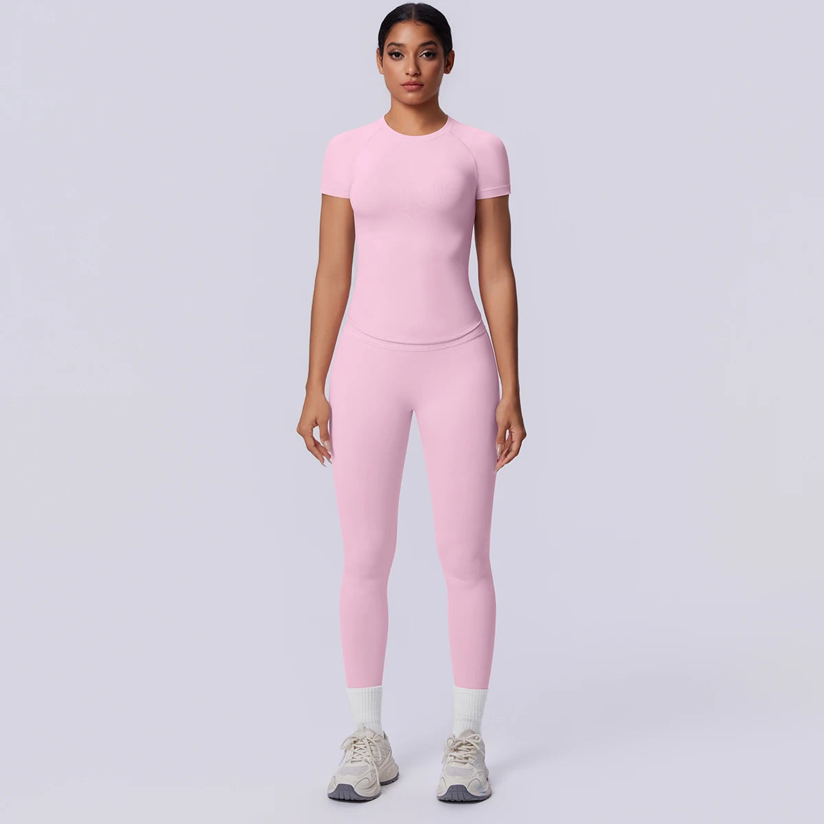 Hamidou Nahtloses Sportset Für Damen Mit Pfirsich-Po Effekt