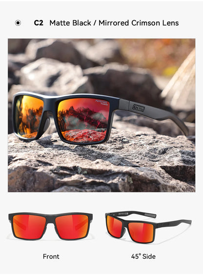 Sonnenbrille übergroß TR90 polarisiert 160mm Etui Herren XL