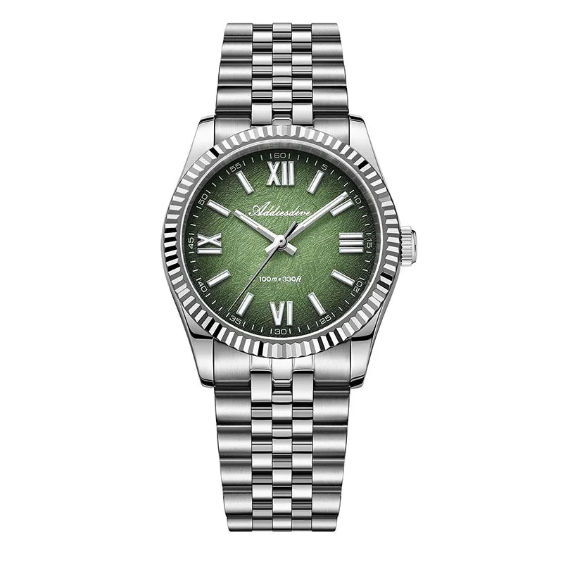 Herren-Quarzuhr mit Saphirglas und Jubilee-Armband