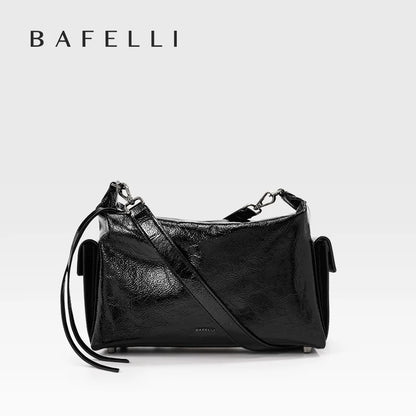 Praktische Echtledertasche Leichte Schultertasche Für Damen