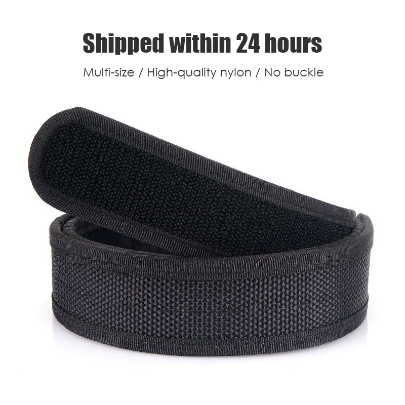 Herren-Gürtel Aus Nylon Mit Klettverschluss Breite 3,8 cm Verstellbare Länge 95-135 cm
