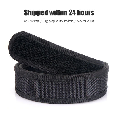 Herren-Gürtel Aus Nylon Mit Klettverschluss Breite 3,8 cm Verstellbare Länge 95-135 cm
