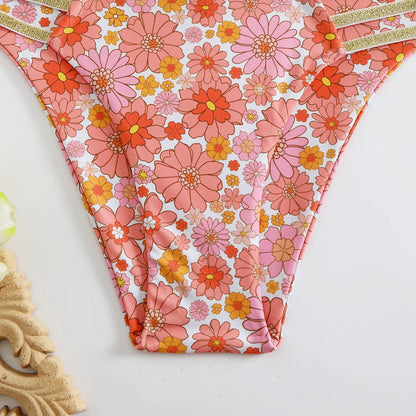 Sexy Push-Up-Bikini-Set für Damen – Brasilianischer Stil für Strand und Pool