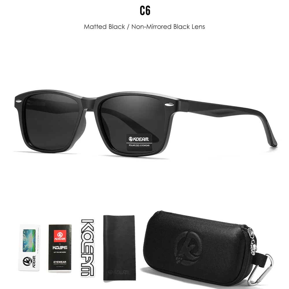Sonnenbrille Sport TR90 Farbverlauf polarisiert 100% UV Angeln Herren