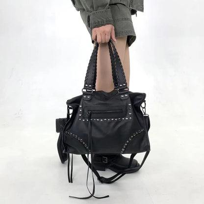 Damen-Tote Tasche Große Kapazität Aus Weichem PU-Leder Ideal für Alltag Reisen und Freizeit