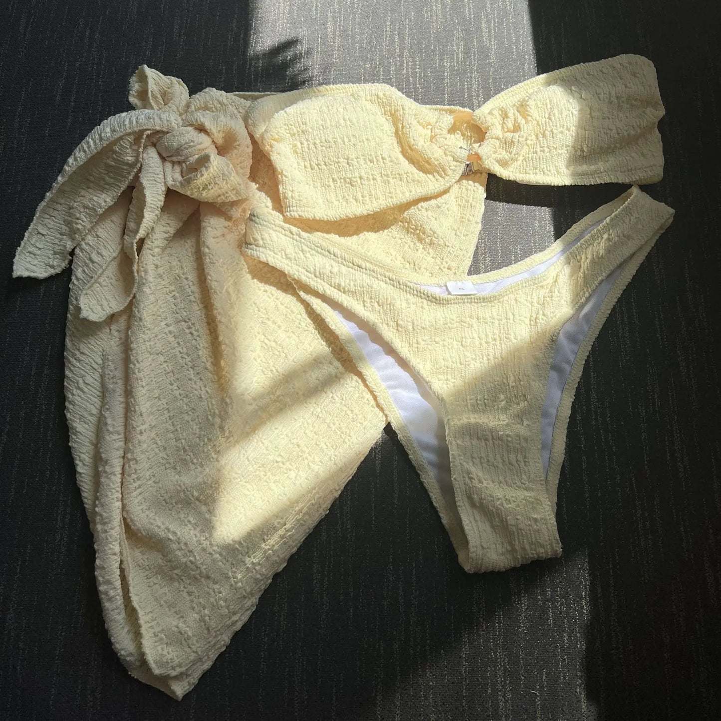 Sexy Bikini-Set in Pink mit Push-up-Effekt – Perfekt für Strand und Pool
