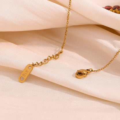 Damen-Armband mit roten Wassertropfen-Zirkonia