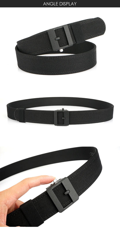 VATLY Casual Tactical Gürtel Herren Nylon Rigid Military Shooting Sports