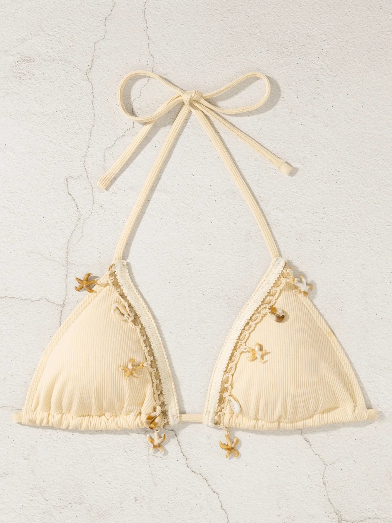 Gestreifter Push-up-Bikini für Damen – Sexy Badeanzug im brasilianischen Stil für Strand und Pool