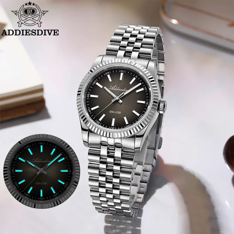 Herren-Quarzuhr mit Jubilee-Armband und Saphirglas