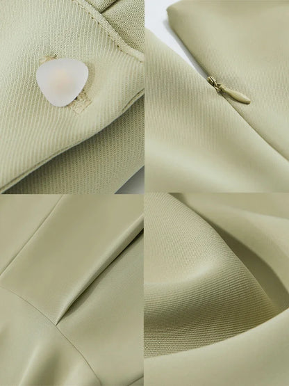 Elegantes Damenkleid Mit V-Ausschnitt Und Stretch Für Bürodamen