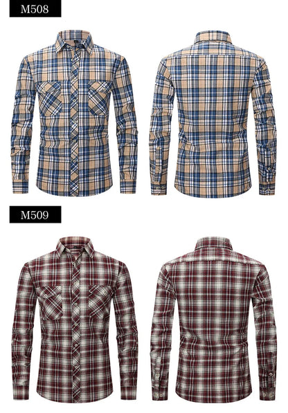 Langarm-Herrenhemd aus Eisseide – elastisch, bügelfrei und ideal für Business-Casual-Looks