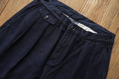 Männer Jeans im Vintage-Stil mit weitem Bein für den Sommer