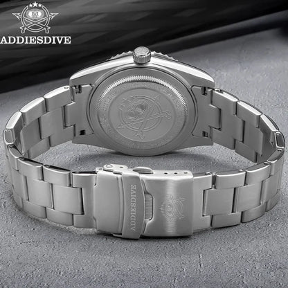 Herren-Taucheruhr mit Keramikluenette und Quarzwerk