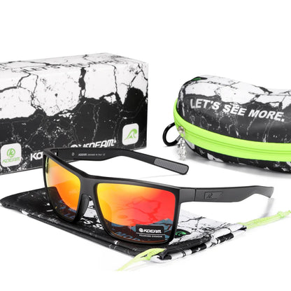 Sonnenbrille Rechteck polarisiert UV400 Beschichtung Herren