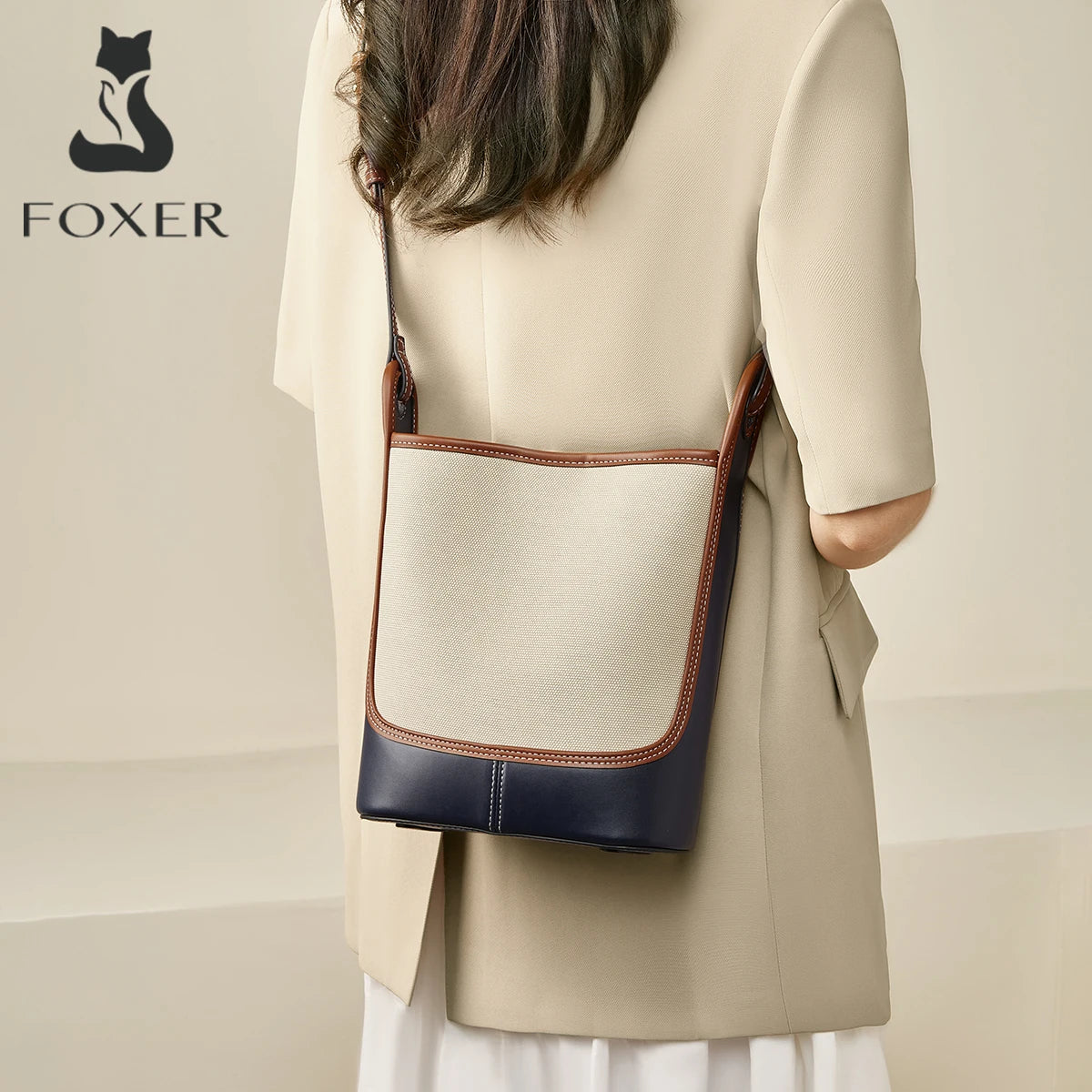Damen Schultertasche im Hobo Style