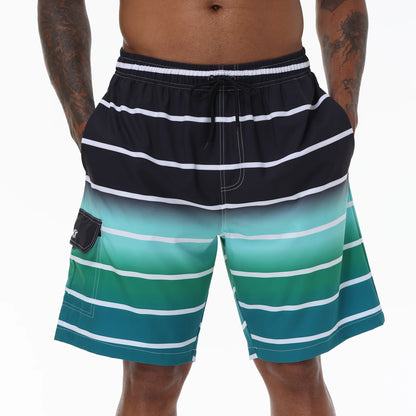 Leichte Herren-Sommershorts für Laufen, Training und Strand – atmungsaktive Badeshorts für Sport und Schwimmen