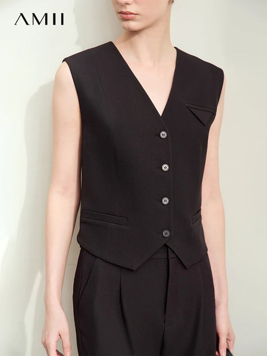 Minimalistische Damenjacke mit Reißverschluss, V-Ausschnitt und Hohldesign – lässige, lockere Passform mit Blumenmuster und überschnittenen Ärmeln