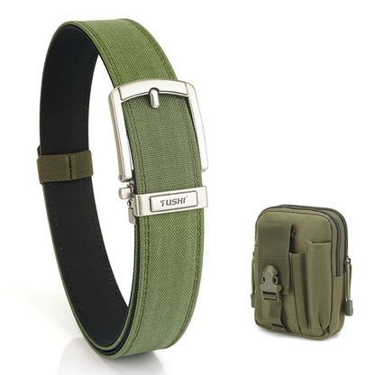 VATLY Rigid Tactical Gürtel Herren Nylon Metall-Schnalle Duty Casual