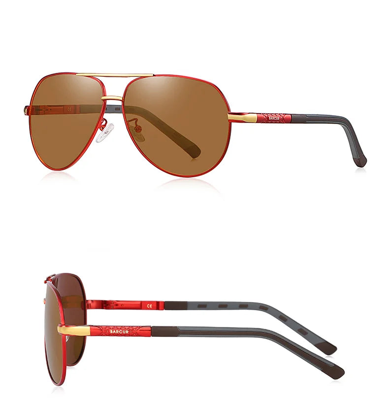 Sonnenbrille Vintage Beschichtung klassisch polarisiert Fahren Herren