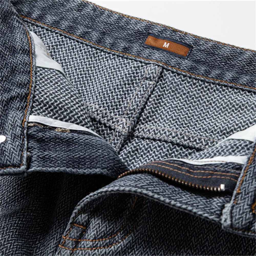 Retro-Denim Shorts Aus Baumwollmischung | Lässige Streetwear