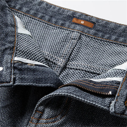 Retro-Denim Shorts Aus Baumwollmischung | Lässige Streetwear
