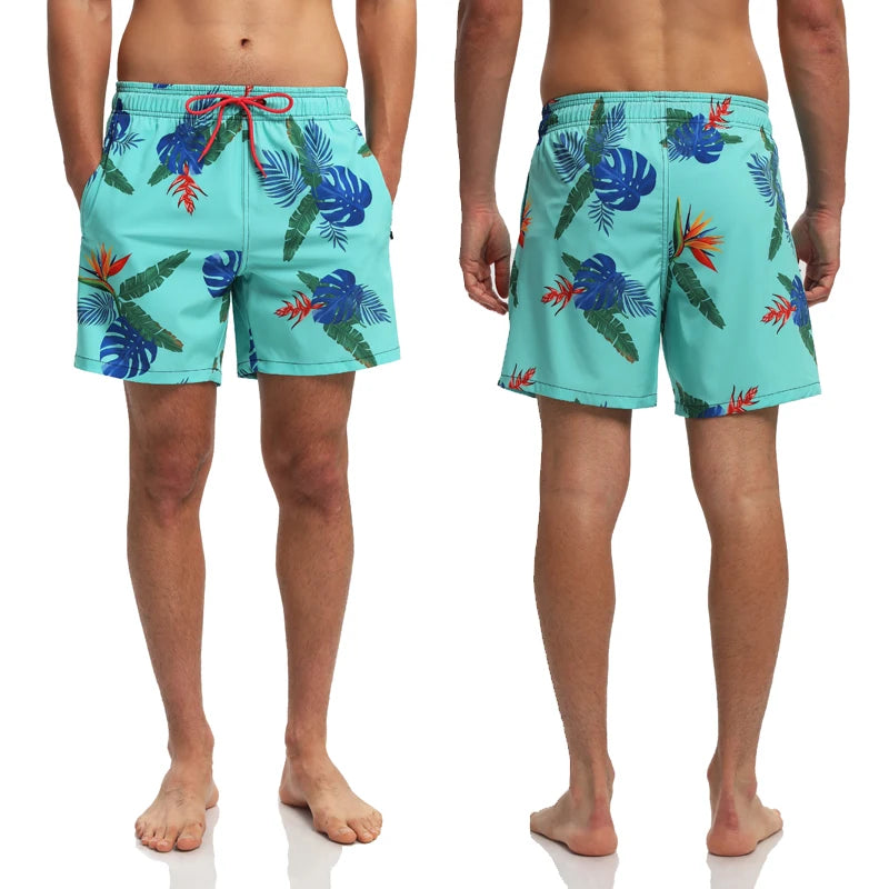 Kurze Herren-Badeshorts für Surfen und Sport – ideal für Strand und Schwimmen