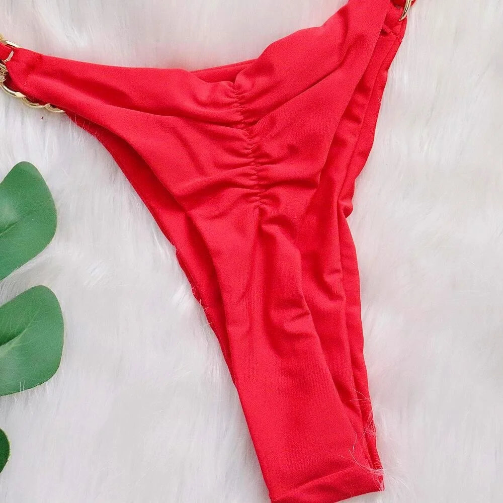 Sexy pinker Bikini-Set für Damen – ideal für Strand und Pool