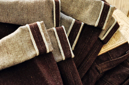 Herren Jeans aus Selvedge-Denim im Vintage-Stil mit Tapered Fit