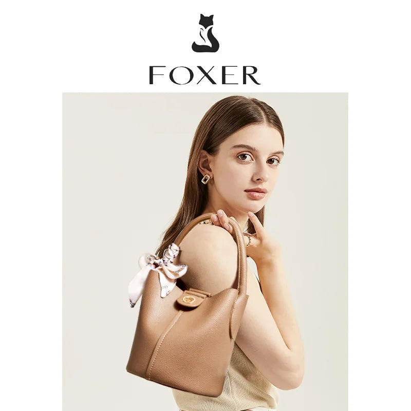 Damen Schultertasche aus PU-Leder mit Top-handle und Crossbody