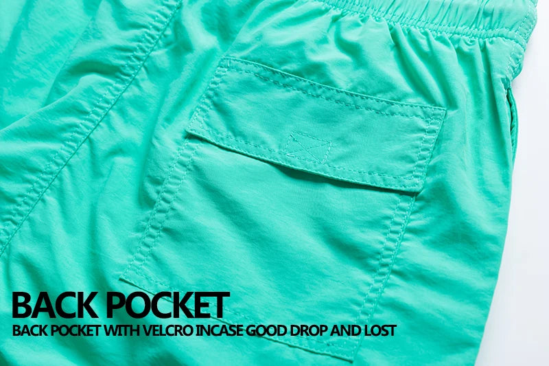 Schnelltrocknende Herren-Shorts mit atmungsaktivem Mesh-Futter und Taschen – ideal für Sport und Freizeit