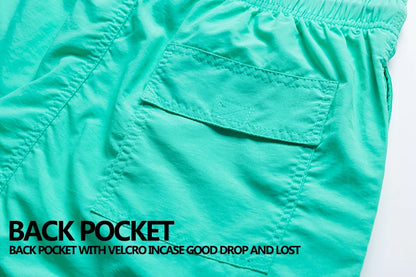 Schnelltrocknende Herren-Shorts mit atmungsaktivem Mesh-Futter und Taschen – ideal für Sport und Freizeit